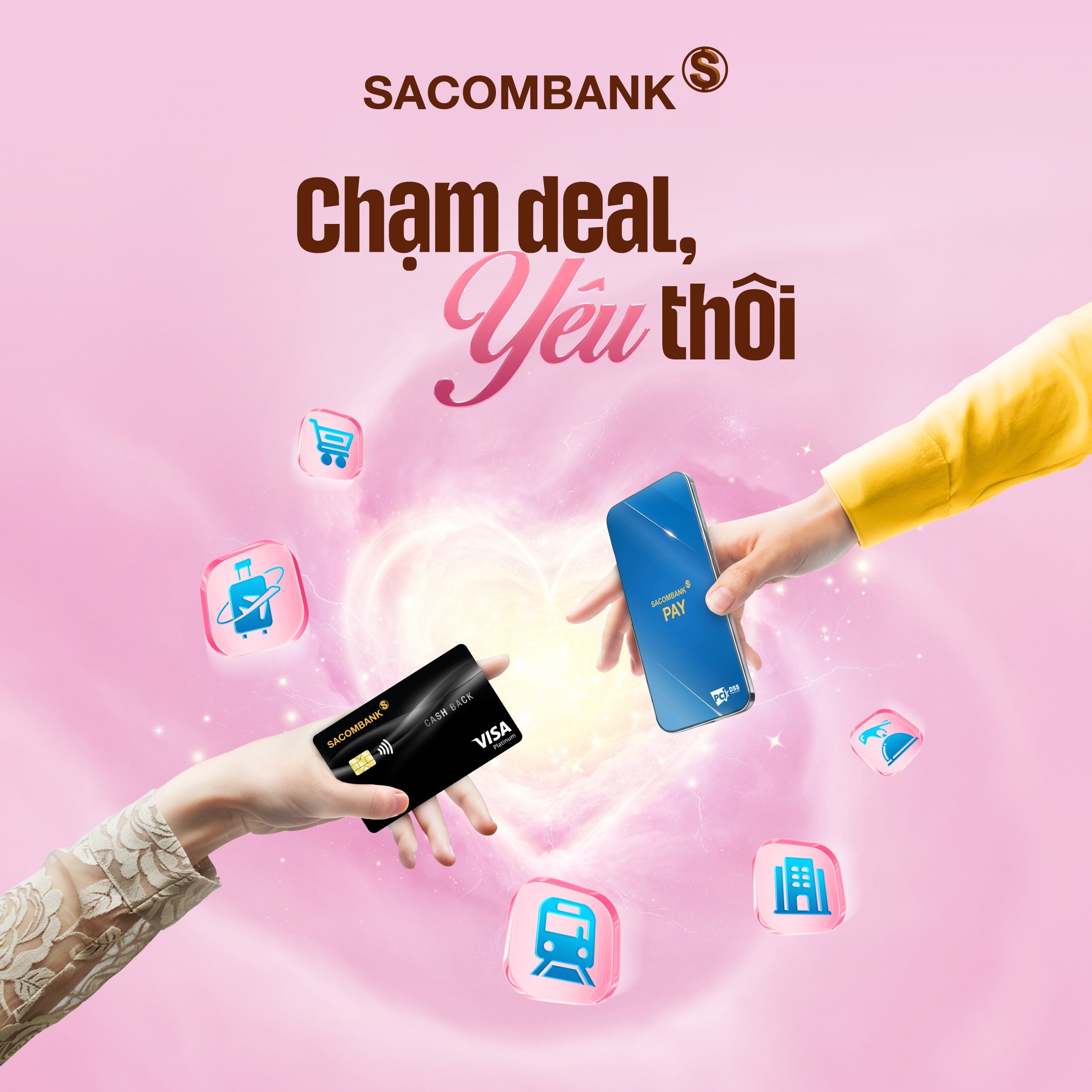 Thêm ngọt ngào cho Valentine với chuỗi ưu đãi cực tâm lý từ SACOMBANK Thêm ngọt ngào cho Valentine với chuỗi ưu đãi cực tâm lý từ SACOMBANK