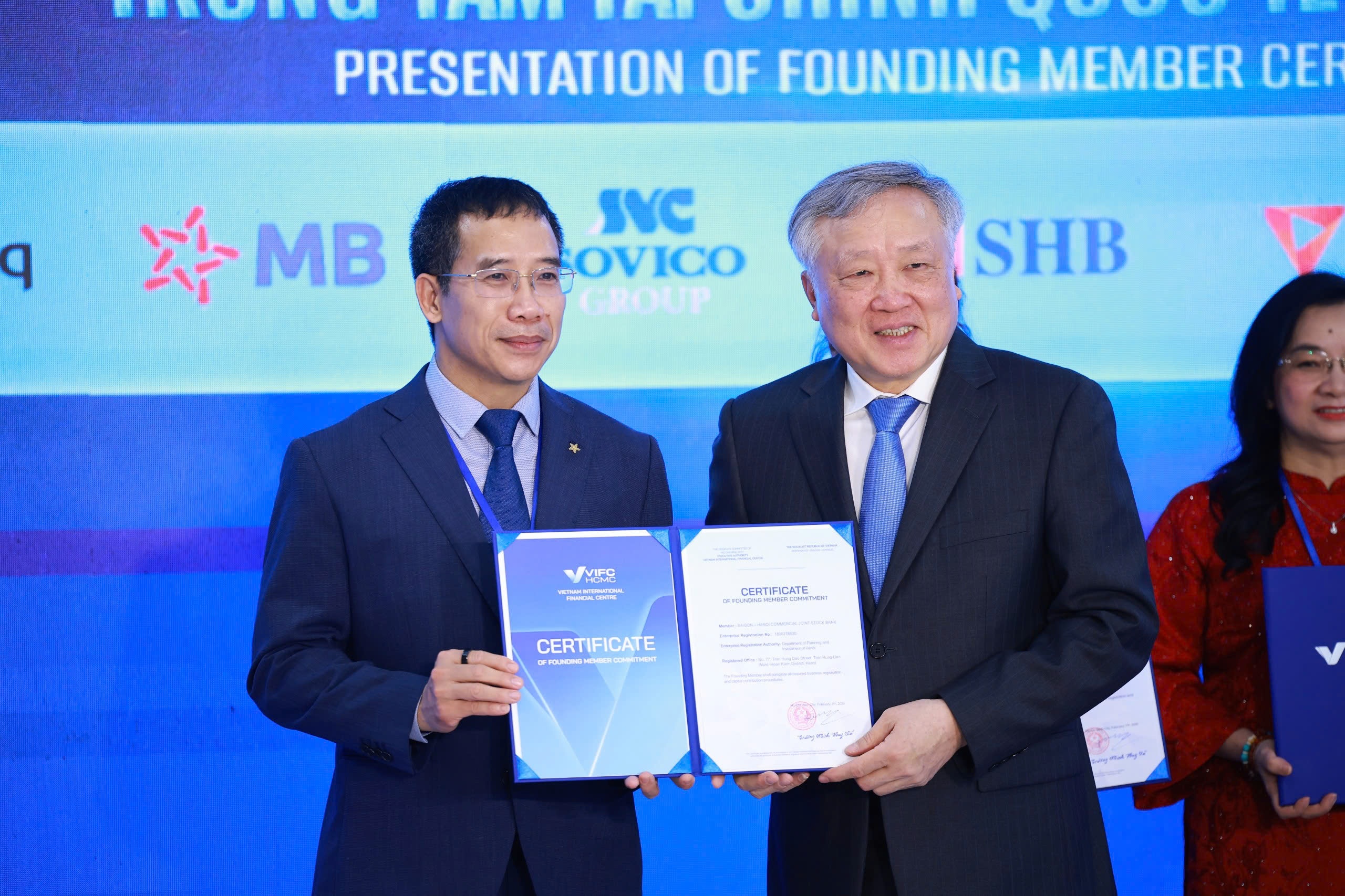 MB trở thành thành viên sáng lập Trung tâm Tài chính Quốc tế Việt Nam